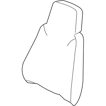 Jeep XR981DVAA Seat Back Assembly