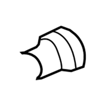 Chrysler 52855324AA Return Hose Rear Clip