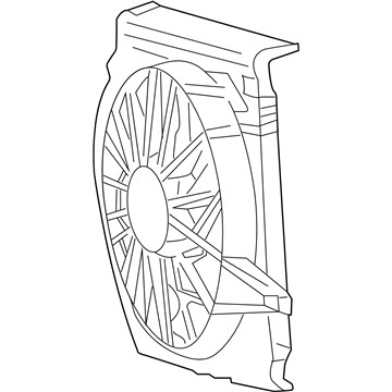 Jeep Liberty Cooling Fan Assembly - 55037691AA
