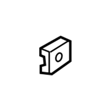 Jeep J4004868 Fender Retainer Nut