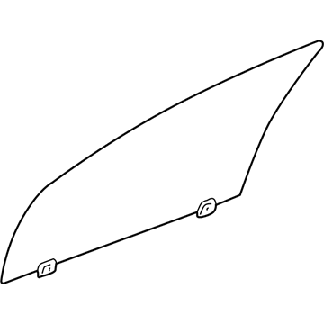 Chrysler 4814612AI Door Glass