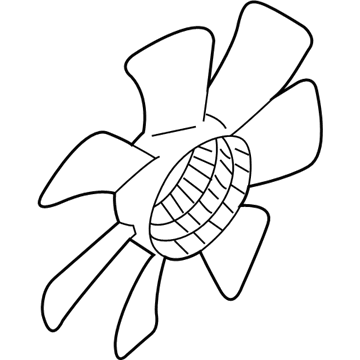 Chrysler Sebring Fan Blade - MR373110