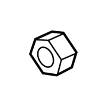 Jeep 6511458AA Front Lower Arm Nut