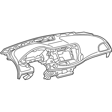 Chrysler 5VK64DX9AE Instrument Panel