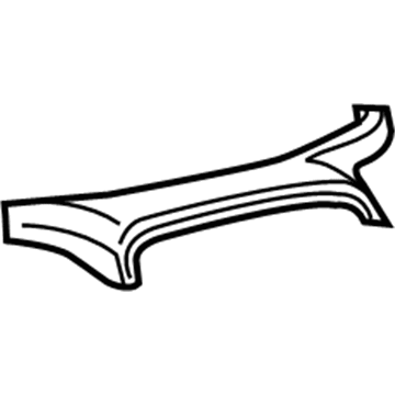 Mopar 1YJ19DX9AB Lower Trim, Black Mopar 1YJ19DX9AB Lower Trim, Black