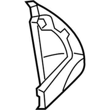 Mopar 1UY42DX9AB End Cap, Passenger Side