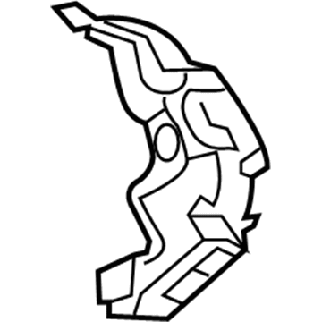 Mopar 1YS71DX9AA Filler, Driver Side