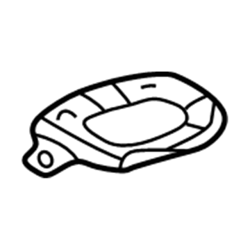 Dodge 55276223AA Reinforcement Plate