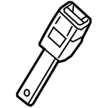 Dodge 1BY451DVAB Buckle End