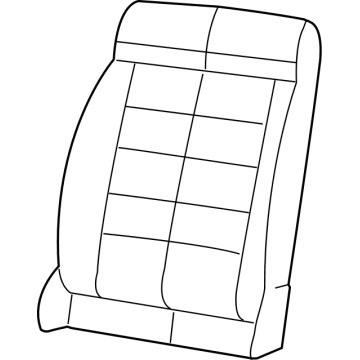 Jeep 6CG72VT9AA Seat Back Cover