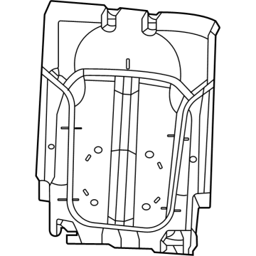 Jeep 68418974AA Seat Back Pad