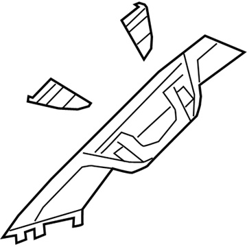 Ram 6BN44TX7AI Windshield Pillar Trim