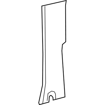 Ram 6BN42TX7AB Lock Pillar Trim