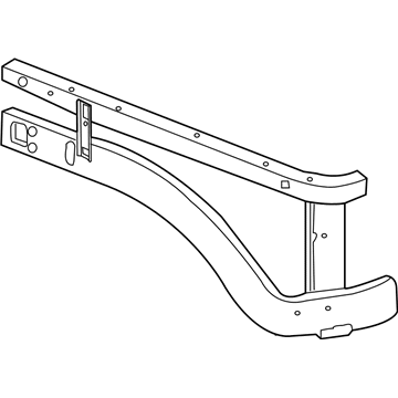 Dodge Ram 2500 Radiator Support - 55275694AL
