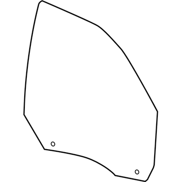 Ram 55112390AB Door Glass