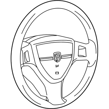 Chrysler Steering Wheel - 1JD611DVAA