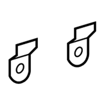 Dodge 5029482AB Bumper Cover Retainer Bracket