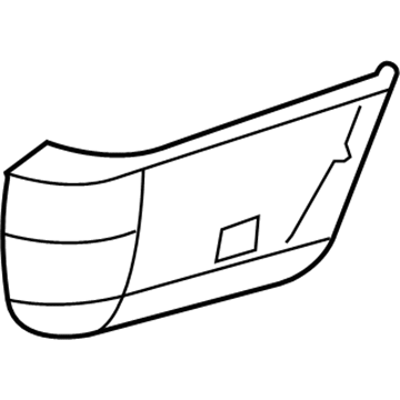 Dodge 5JR38TZZAC Bumper Cover