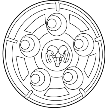 Ram ProMaster EV Wheel Cover - 68417597AB