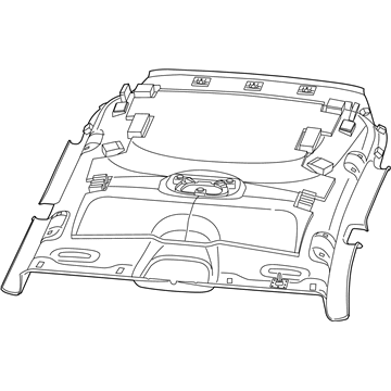 Jeep 5RW46HDAAB Headliner