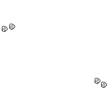 Jeep 6106985AA Hinge Nut