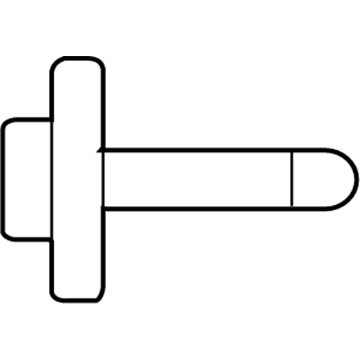 Dodge 6509473AA Horn Screw