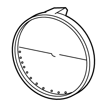 Mopar 68125252AA Rear Cover, Front Mopar 68125252AA Rear Cover, Front