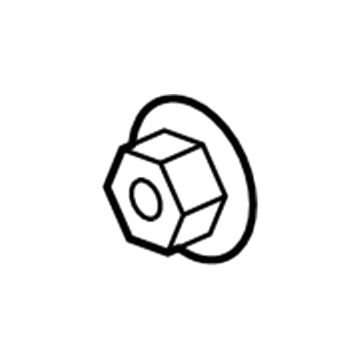 Chrysler 6512601AA Lower Control Arm Lock Nut