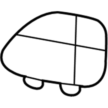 Jeep 6NK37DX9AA Lift Gate Trim Access Panel