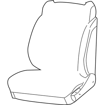 Dodge UA631DVAA Seat Back - Front