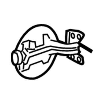 Ram 68184566AA Fuel Door