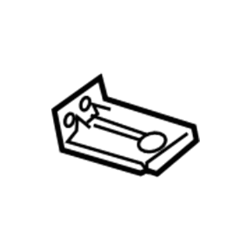 Mopar 68027418AA Inner Panel Lower Reinforcement, Rear Outer Passenger Side