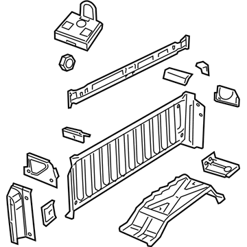 Ram 68159396AC Inner Panel Assembly