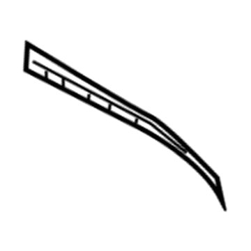 Ram 68234327AA Hinge Reinforcement