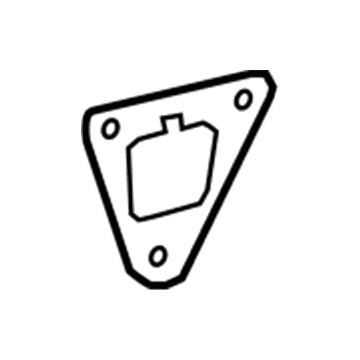 Jeep 68165758AB Impact Bar Bracket