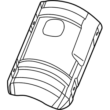 Mopar 68265345AA Heat Shield, Rear Upper Mopar 68265345AA Heat Shield, Rear Upper