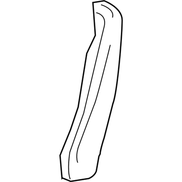 Dodge 68028284AA Seat Back Pad