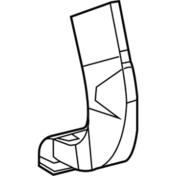 Dodge 55038069AF Rear Duct