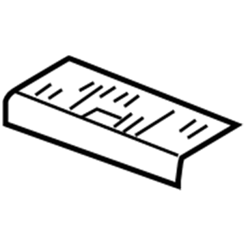 Jeep 5JX64ZJ3AC Rear Sill Plate