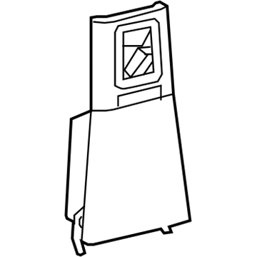 Mopar 1AD001KAAE Rear Panel, Beige