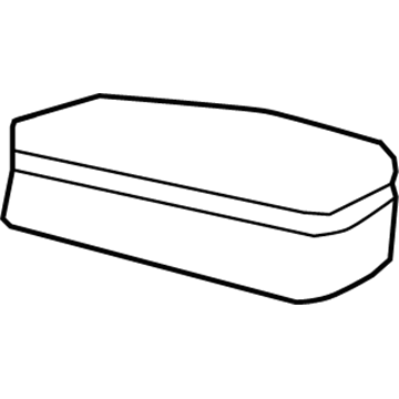 Mopar 1AC971KAAC Armrest Base, Beige/Taupe, Center