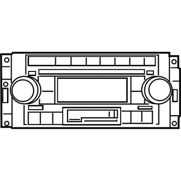 Jeep 82210906AB AM/FM Cassette