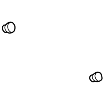 Dodge 6102034AA Lower Hinge Nut