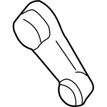 Dodge 5HK37DX9AB Window Handle