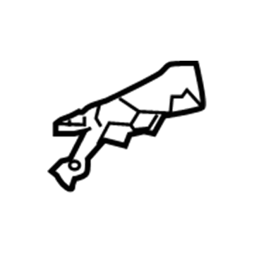 Chrysler 5098642AA Bumper Bracket