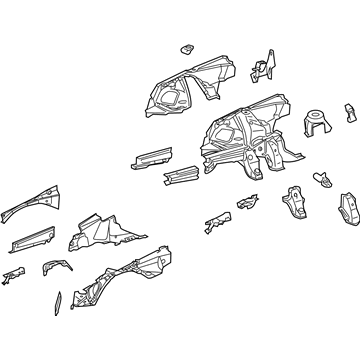 Mopar 5140809AA Wheelhouse Assembly, Front Passenger Side Mopar 5140809AA Wheelhouse Assembly, Front Passenger Side