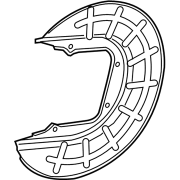 Chrysler 68155484AB Splash Shield