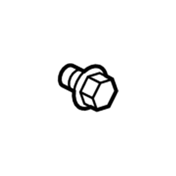 Chrysler 6106155AA Splash Shield Screw