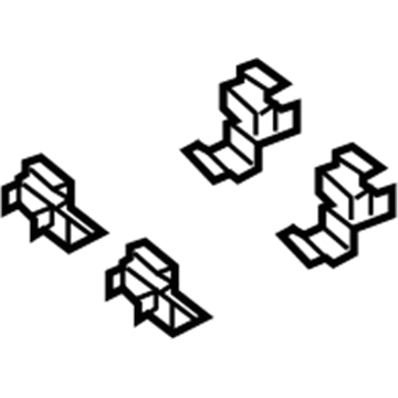 Chrysler 68159523AC Brake Pads Hardware Kit