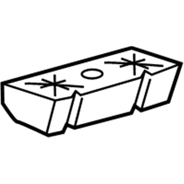 Jeep 68082538AB Battery Holder